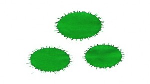 green dots