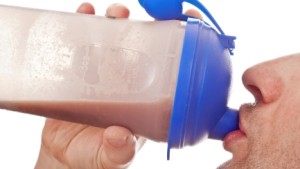 whey protein drink
