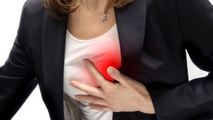 woamn heart attack