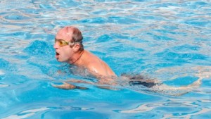 swimming helps