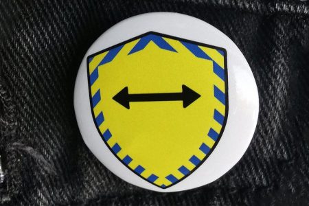 Shield badges for Scots to distance from Covid