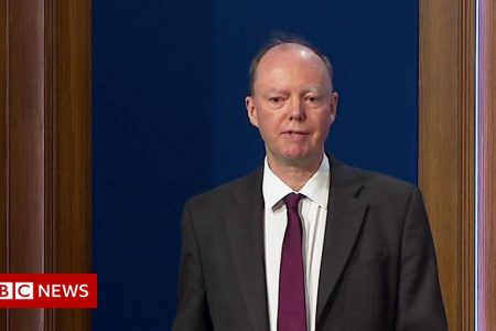 Covid: Chris Whitty urges people to continue to self-isolate if positive